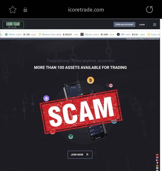 Is iCoreTrade a Scam or Legit? Find Out! - Blog - Recover My Crypto Is iCoreTrade a Scam or Legit? Find Out! - Blog - Recover My Crypto