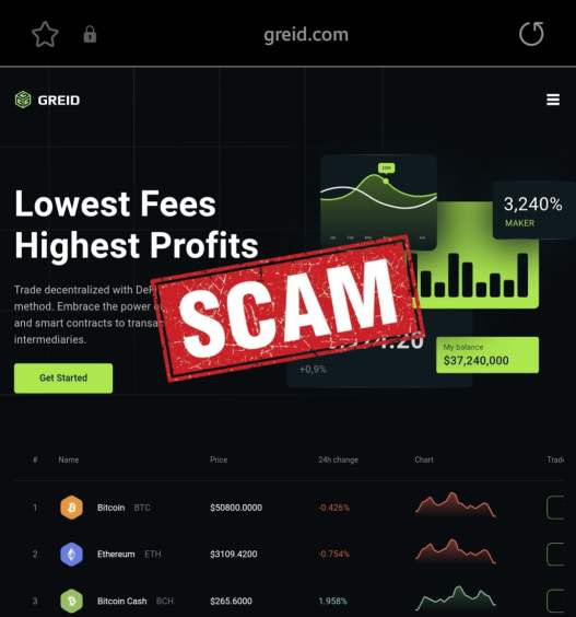 Is Greid a Scam or Legit? Find out! - Blog - Recover My Crypto Is Greid a Scam or Legit? Find out! - Blog - Recover My Crypto