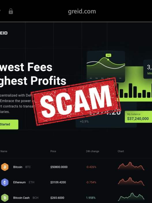Is Greid a Scam or Legit? Find out! - Blog - Recover My Crypto