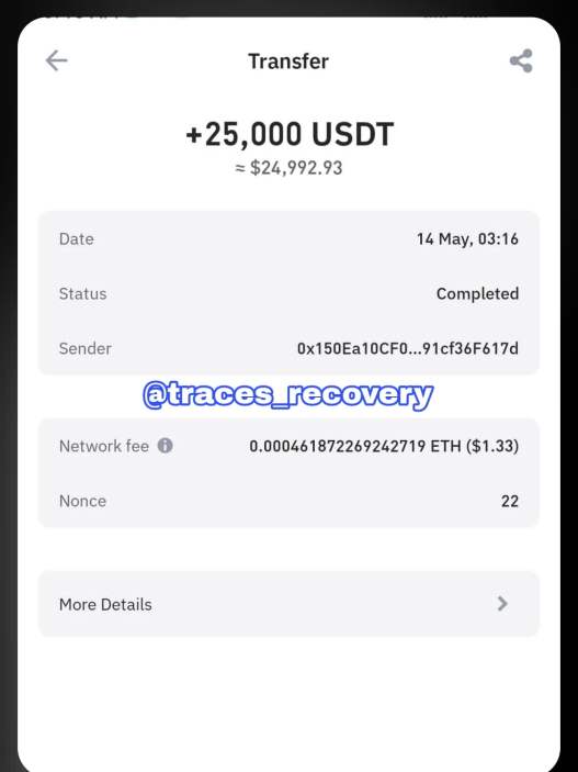 Successful Recovery of $25,000 USDT: Your Path to Fund Recovery - Blog - Recover My Crypto