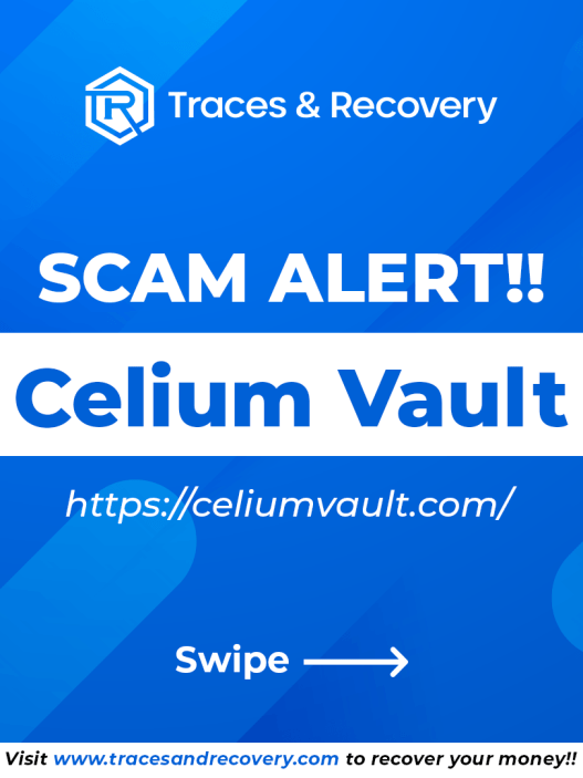 Is Celium Vault a Scam or Legit? - Blog - Recover My Crypto