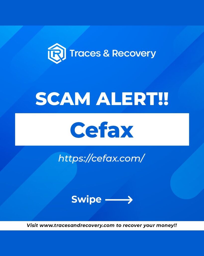 Is Cefax a Scam or Legit? | Find out! - Blog - Recover My Crypto