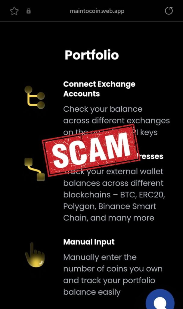 Is Maintocoin a Scam or Legit? Find out! - Blog - Recover My Crypto