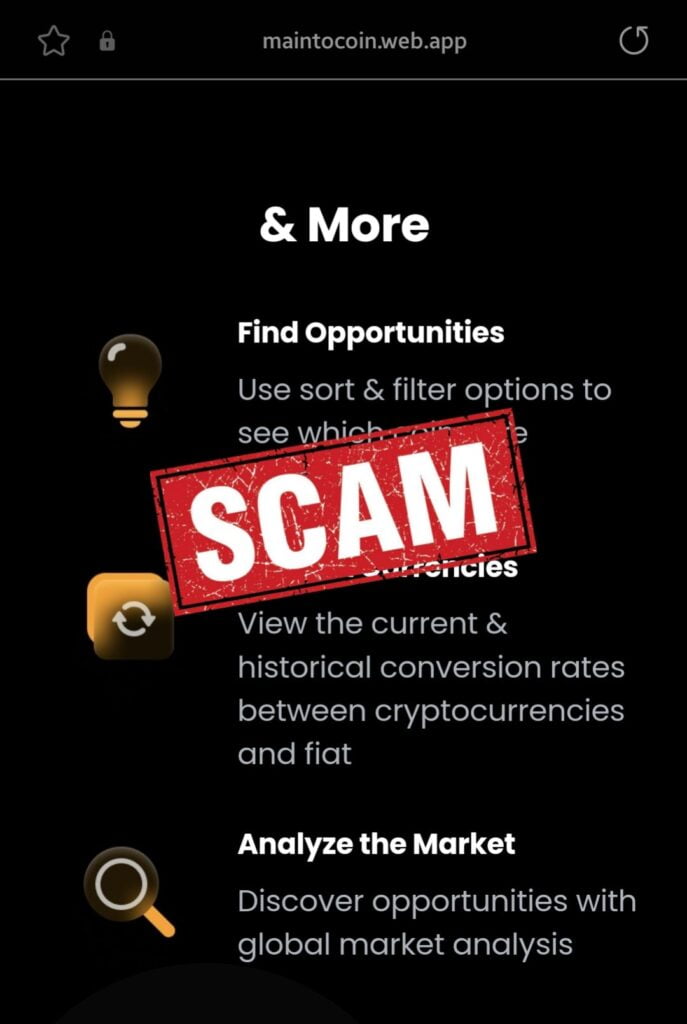 Is Maintocoin a Scam or Legit? Find out! - Blog - Recover My Crypto