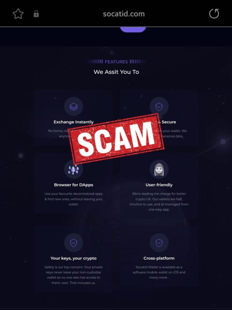 Is Socatid a Scam or Legit? Find out! - Blog - Recover My Crypto