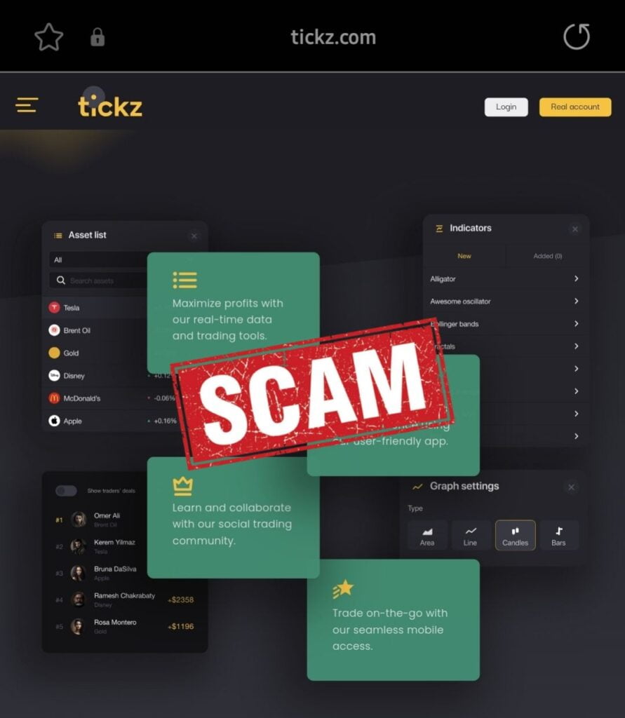 Is Tickz a Scam or Legit? Find Out! - Blog - Recover My Crypto