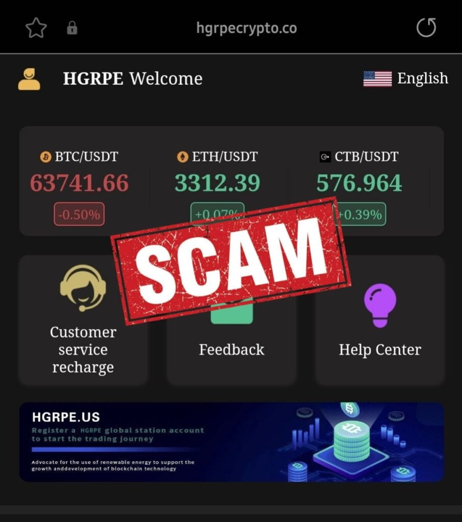 Is HGRPE Crypto a Scam or Legit? Find Out! - Blog - Recover My Crypto