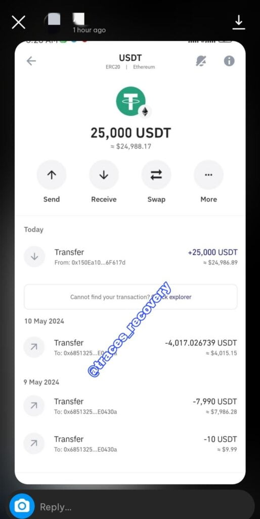 Successful Recovery of $25,000 USDT: Your Path to Fund Recovery - Blog - Recover My Crypto