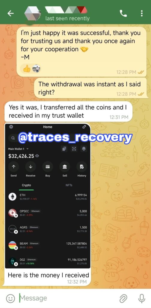 Successful Recovery of $32,426.25 USDT: How We Did It and How We Can Help You Too - Blog - Recover My Crypto