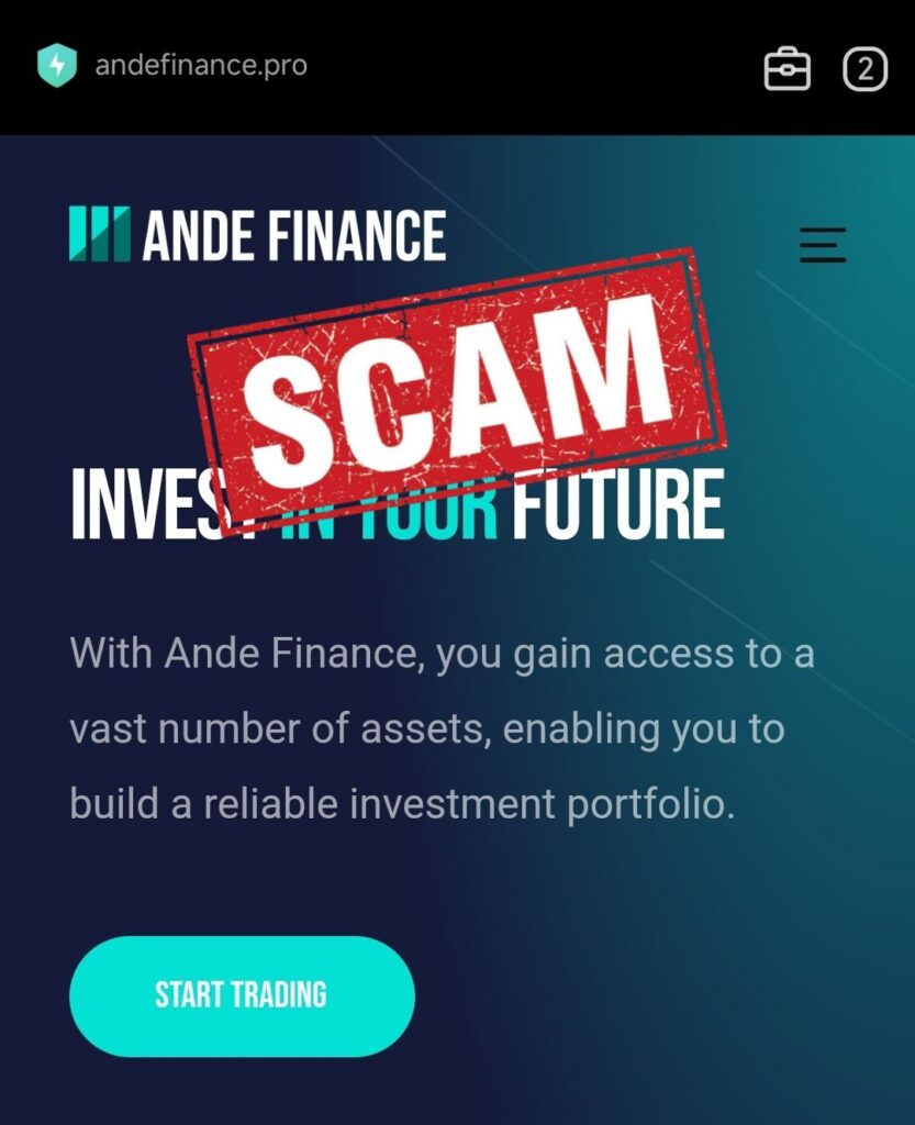 Is Ande Finance Scam or Legit? Find Out! Ande Finance Scam Platform Exposed – Protect Your Investments! - Blog - Recover My Crypto