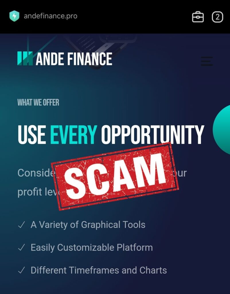 Is Ande Finance Scam or Legit? Find Out! Ande Finance Scam Platform Exposed – Protect Your Investments! - Blog - Recover My Crypto Is Ande Finance Scam or Legit? Find Out! Ande Finance Scam Platform Exposed – Protect Your Investments! - Blog - Recover My Crypto