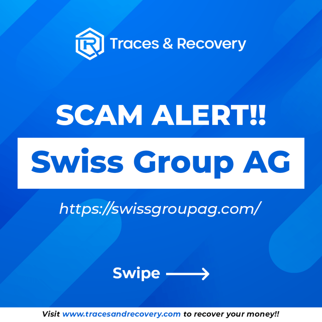 Swiss Group AG: Exposing the Latest Scam Targeting Investors. Is the Swiss Group a Scam or Legit? - Blog - Recover My Crypto